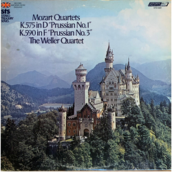 Wolfgang Amadeus Mozart / Weller-Quartett Quartets K.575 In D "Prussian No.1" / K.590 In F "Prussian No. 3" Vinyl LP USED