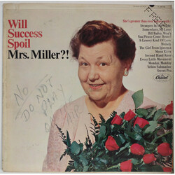 Mrs. Elva Miller Will Success Spoil Mrs. Miller? Vinyl LP USED