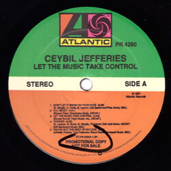 Ceybil Jefferies Let The Music Take Control Vinyl LP USED