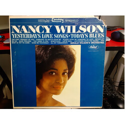 Nancy Wilson Yesterday's Love Songs • Today's Blues Vinyl LP USED
