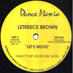 Leatrice Brown Let's Move USED VINYL 12INCH 33 S RPM