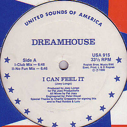 Dreamhouse I Can Feel It VINYL 12" USED