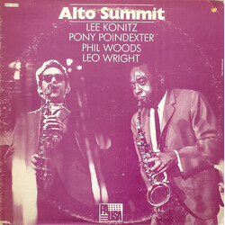 Lee Konitz / Pony Poindexter / Phil Woods / Leo Wright Alto Summit Vinyl LP USED