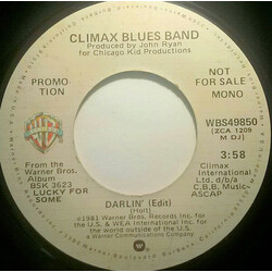 Climax Blues Band Darlin' Vinyl 7" USED