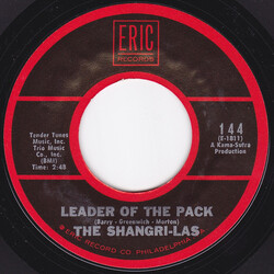 The Shangri-Las Leader Of The Pack / I Can Never Go Home Anymore VINYL 7" USED
