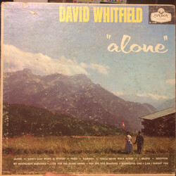David Whitfield Alone Vinyl LP USED