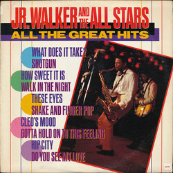 Junior Walker & The All Stars All The Great Hits Vinyl LP USED