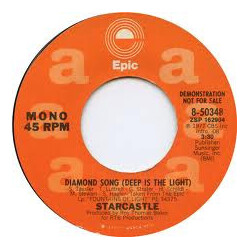 Starcastle Diamond Song (Deep Is The Light) Vinyl 7" USED