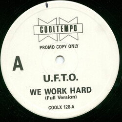 UTFO We Work Hard / Kangol And Doc USED VINYL 12INCH PROMO 45 RPM