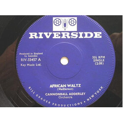 Cannonball Adderley And His Orchestra African Waltz / Kelly Blue USED VINYL 7INCH 33 S RPM SINGLE