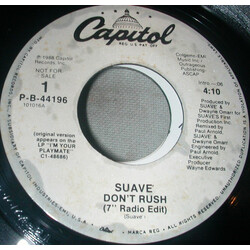 Suavé Don't Rush Vinyl 7" USED