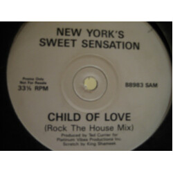 Sweet Sensation Child Of Love (Rock The House Mix) VINYL 12" USED