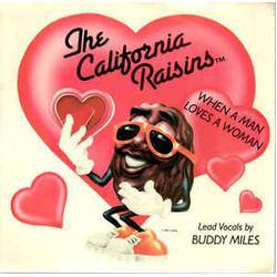 The California Raisins When A Man Loves A Woman USED VINYL 7INCH 45 RPM SINGLE PROMO