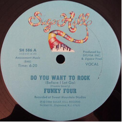 Funky 4 + 1 Do You Want To Rock (Before I Let Go) USED VINYL 12INCH 33 S RPM
