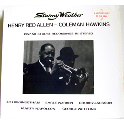 Henry "Red" Allen / Coleman Hawkins Stormy Weather Vinyl LP USED