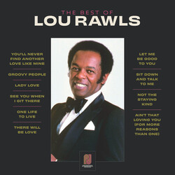 Lou Rawls The Best Of Lou Rawls Vinyl LP USED