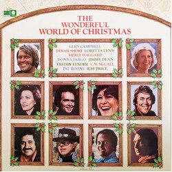 Various The Wonderful World Of Christmas Album Two Vinyl LP USED