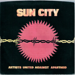 Artists United Against Apartheid Sun City USED VINYL 7INCH 45 RPM SINGLE STEREO
