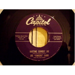 Joe "Fingers" Carr / The Carr-Hops Let Me Be Your Honey, Honey / Ragtime Cowboy Joe USED VINYL 7INCH 45 RPM