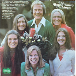 The Pat Boone Family The Boone Family Christmas Vinyl LP USED