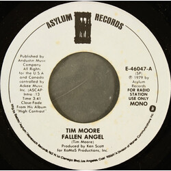 Tim Moore Fallen Angel USED VINYL 7INCH 45 RPM PROMO STEREO MONO