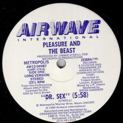 Pleasure And The Beast Dr. Sex VINYL 12" USED