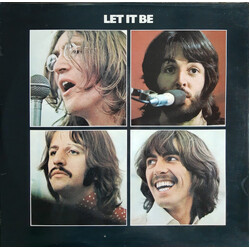 The Beatles Let It Be Vinyl LP USED