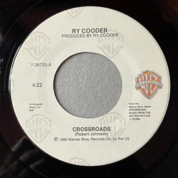 Ry Cooder Crossroads Vinyl 7" USED