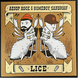 Aesop Rock / Homeboy Sandman Lice USED VINYL 12INCH 33 S RPM EP REISSUE