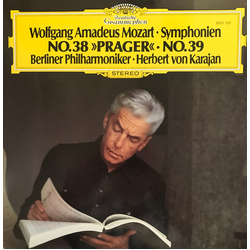 Wolfgang Amadeus Mozart / Herbert Von Karajan / Berliner Philharmoniker Symphonies No. 38 "Prager" & No. 39 Vinyl LP USED