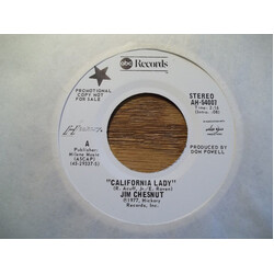 Jim Chesnut California Lady / What Got In The Way Vinyl 7" USED