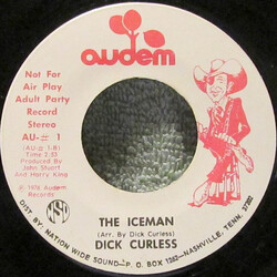 Dick Curless Hogtown / The Iceman Vinyl 7" USED