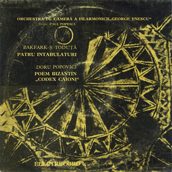 Valentin Bakfark / Sigismund Toduță / Doru Popovici Patru Intabulaturi / Poem Bizantin, „Codex Caioni” Vinyl LP USED