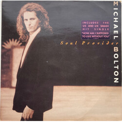 Michael Bolton Soul Provider Vinyl LP USED