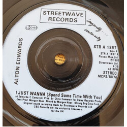 Alton Edwards I Just Wanna (Spend Some Time With You) USED VINYL 7INCH 45 RPM