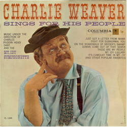 Charley Weaver Charlie Weaver Sings For His People Vinyl LP USED