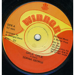 Sophia George / Winner All Stars Girlie Girlie / Girl Rush USED VINYL 7INCH SINGLE