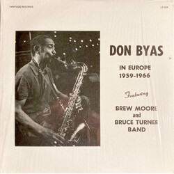 Don Byas / Brew Moore / Bruce Turner Band In Europe 1959-1966 Vinyl LP USED