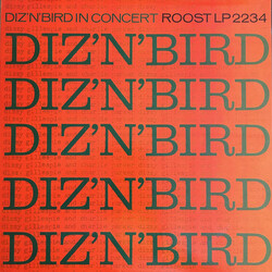 Dizzy Gillespie / Charlie Parker Diz 'N' Bird In Concert Vinyl LP USED