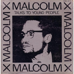 Malcolm X Talks To Young People Vinyl LP USED