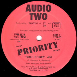 Audio Two Make It Funky USED VINYL 12INCH REISSUE 33 S RPM