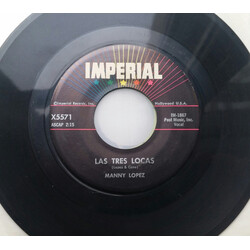 Manny Lopez (7) Las Tres Locas USED VINYL 7INCH 45 RPM SINGLE