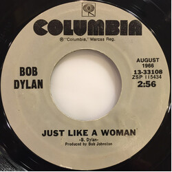 Bob Dylan Just Like A Woman / I Want You USED VINYL 7INCH 45 RPM SINGLE REISSUE STYRENE