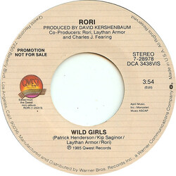 Rori Wild Girls Vinyl 7" USED