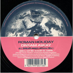 Roman Holiday Dream Away VINYL 12" USED