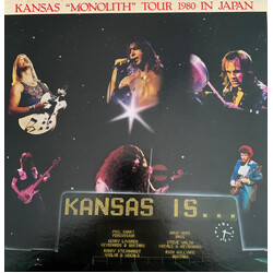 Kansas (2) Kansas "Monolith" Tour 1980 In Japan Vinyl LP USED