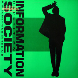 Information Society Repetition B/W Something In The Air USED VINYL 12INCH 33 S RPM SINGLE PROMO