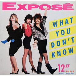 Exposé What You Don't Know USED VINYL 12INCH 33 S RPM