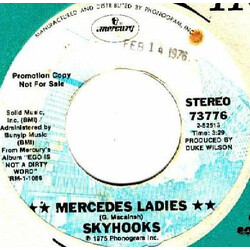 Skyhooks Mercedes Ladies VINYL 7" USED