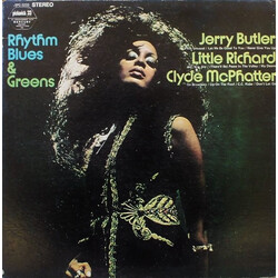 Jerry Butler / Little Richard / Clyde McPhatter Rhythm Blues & Greens Vinyl LP USED